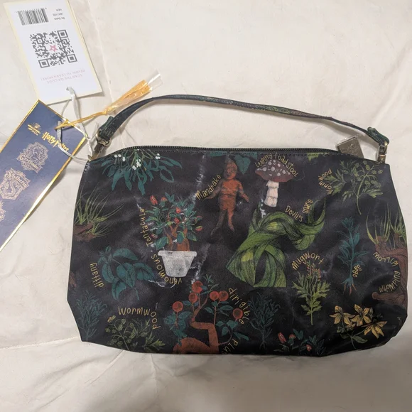 Floral Black Women's Bag - Picture 2 of 5